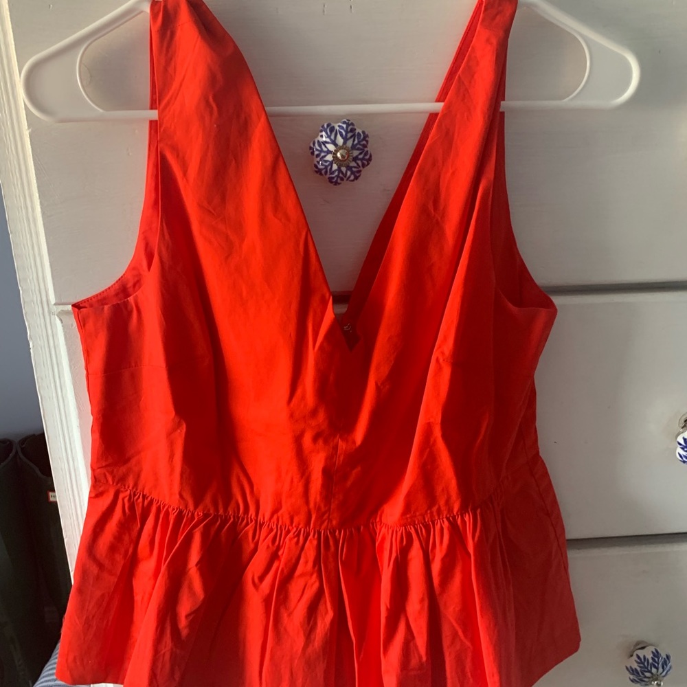 Jcrew peplum top
